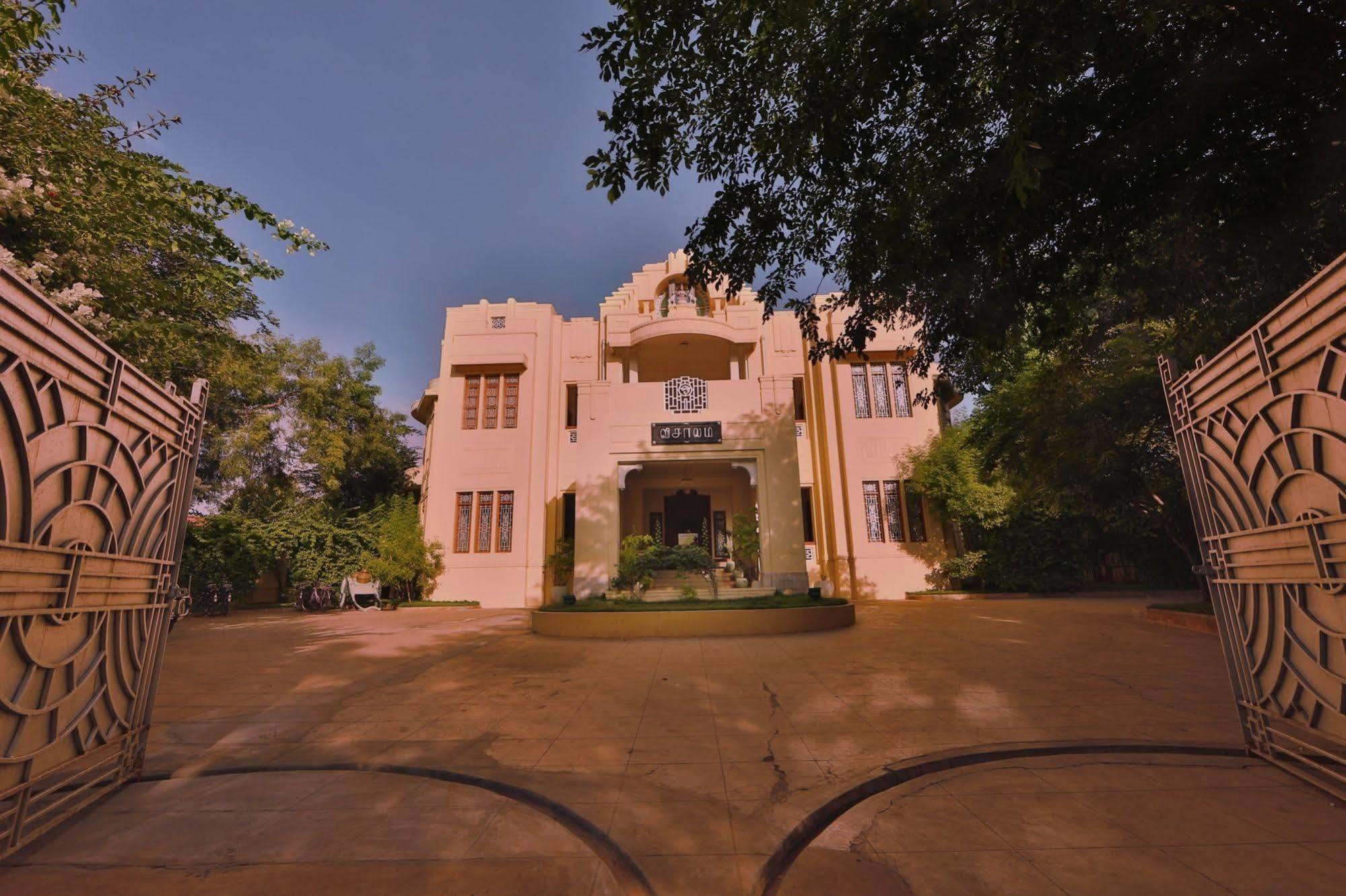 Visalam Chettinad Palace - A Cgh Earth Experience Kanadukattan Ngoại thất bức ảnh
