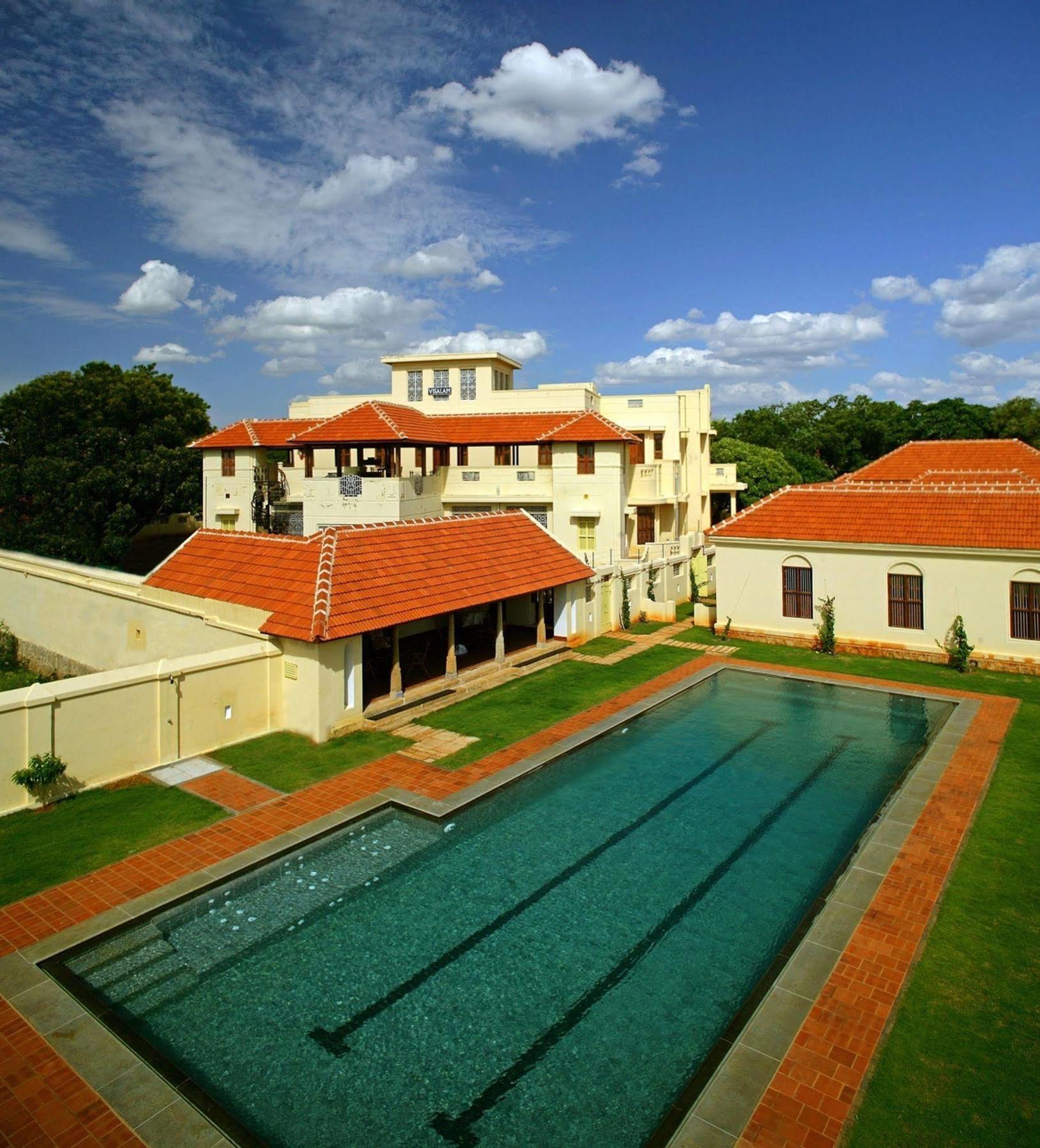 Visalam Chettinad Palace - A Cgh Earth Experience Kanadukattan Ngoại thất bức ảnh