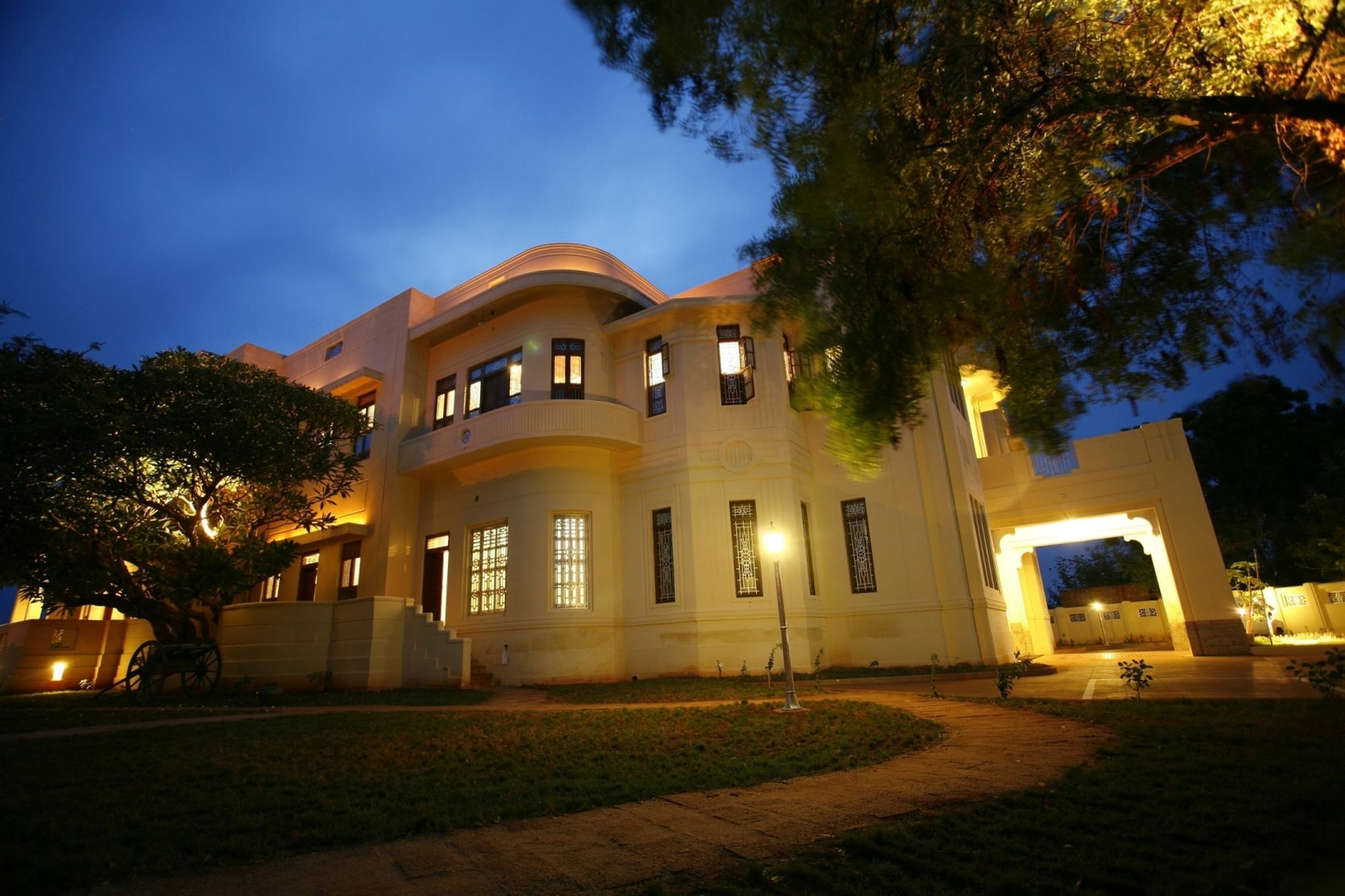 Visalam Chettinad Palace - A Cgh Earth Experience Kanadukattan Ngoại thất bức ảnh